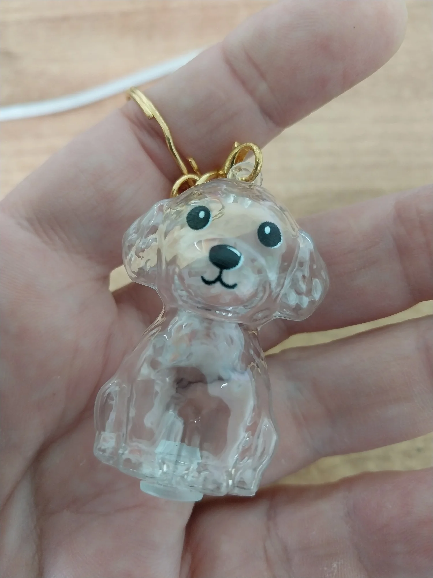 Dog Hair Storage Pendant Cute Keychain Bag Pendant Couple Car Key Chains Jewelry Souvenir Collection Gift Decoration Accessories photo review