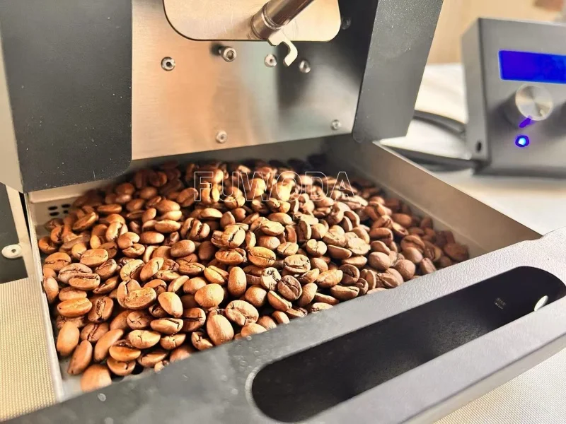 محمصة قهوة 500 جرام 3 ألوان عملية سهلة وممتعة ماكينة تحميص حبوب البن المنزلية 1600 وات #6