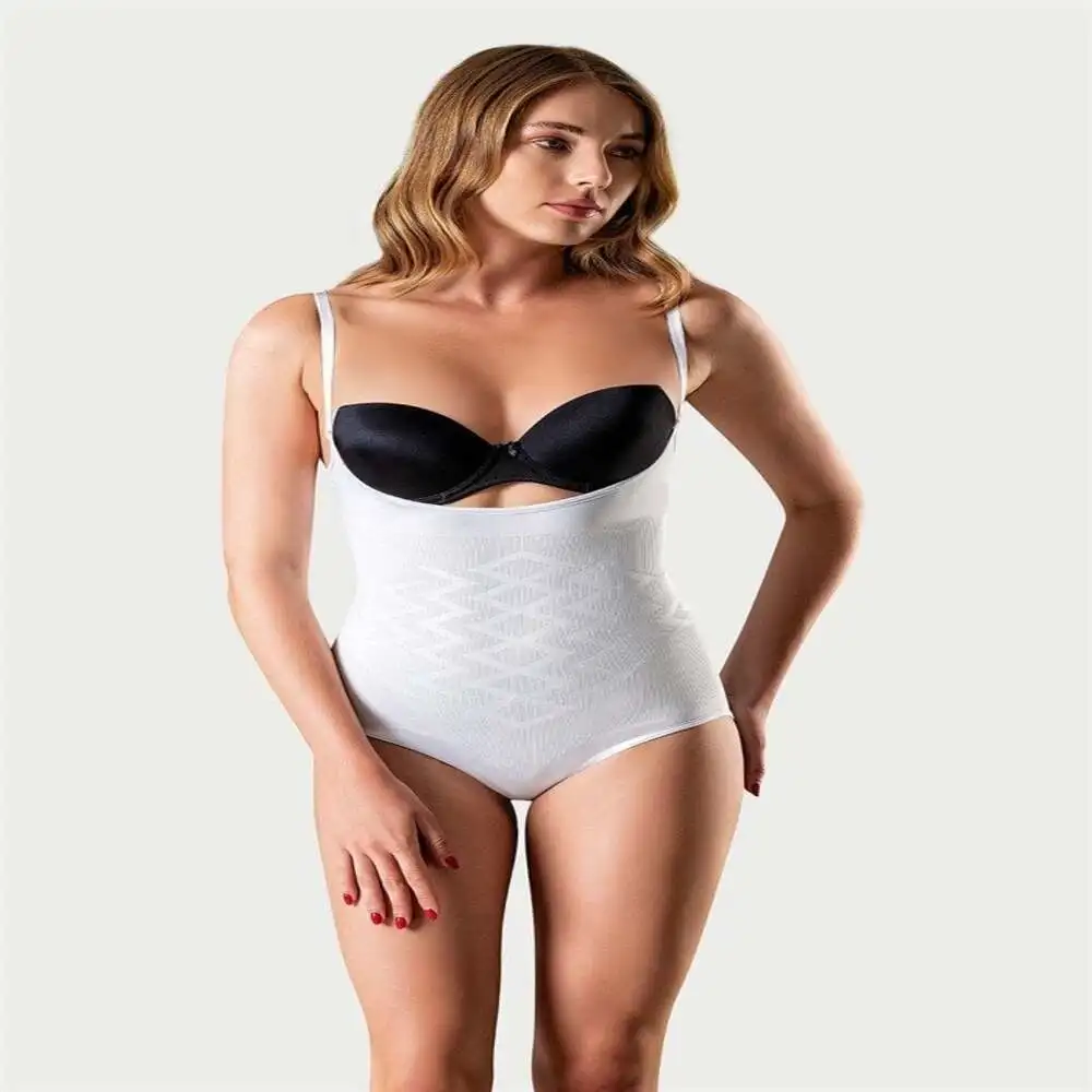 

Form Time 9005 Full Corset with Under-Bust Snaps Waist Corset Anti-Slip Silicone Anti-Slip Women's Waist Corset Slimming Corset