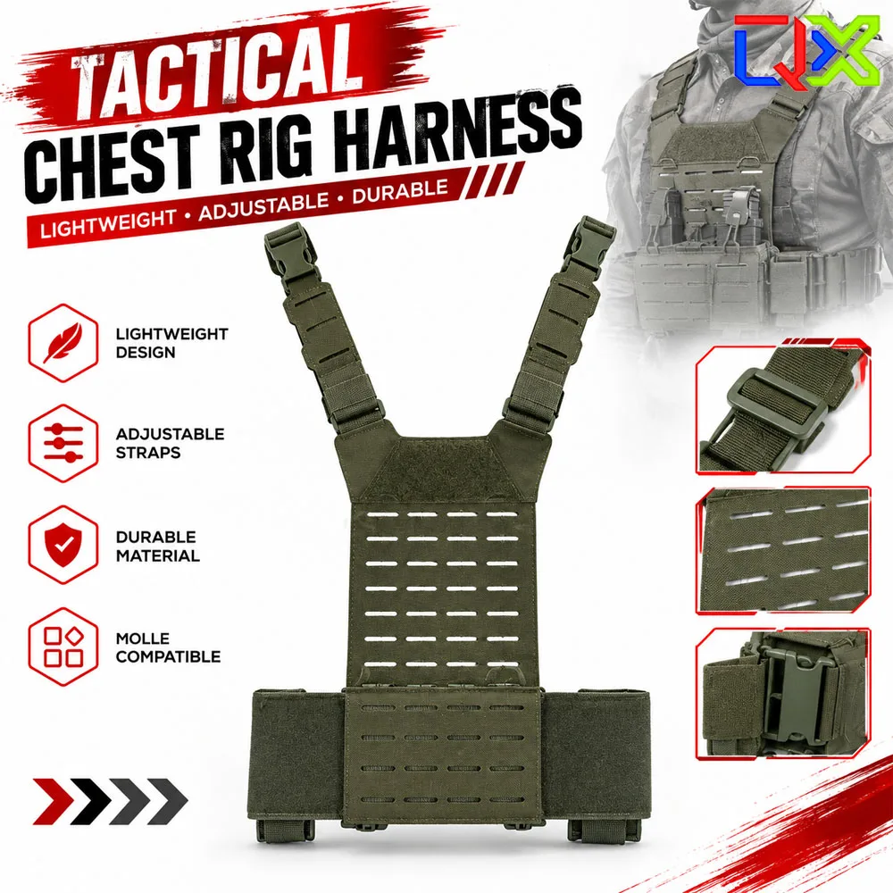 qx-universal-tactical-chest-rig-harness-breathable-back-pad-lightweight-waist-extension-panel-adapter-duty-gear