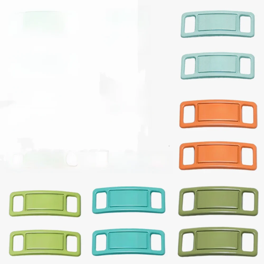 Boucle de lacet en métal AF1, couleur assortie, accessoires de verrouillage en dentelle métallique, Kit de baskets, dentelle en métal, une boucle de l'armée de l'air, nouvelle collection 2022