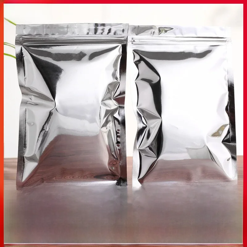 Aluminiowe torby opakowanie z zamknięciem strunowym, antystatyczne torby ochronne, Chip instrumentu ESD, opakowanie akcesoria elektroniczne 50 sztuk — zdjęcie produktu 7