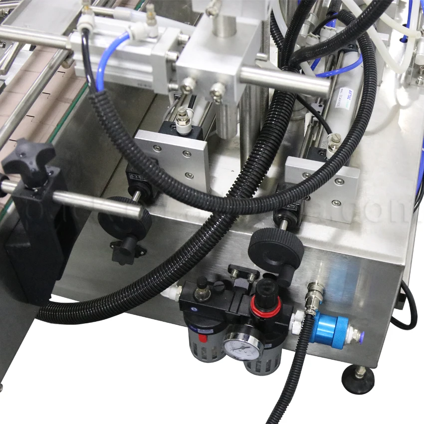 GT2T-280 Small Auto 5-1000ml Desktop Fillier Machine Painting Paint Small Vial Sauce Paste Cream Bottle Filling Machines Line