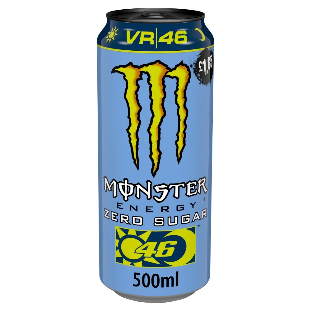 Monster Energy Drink Rossi VR46 Zero Sugar 12 x 500ml