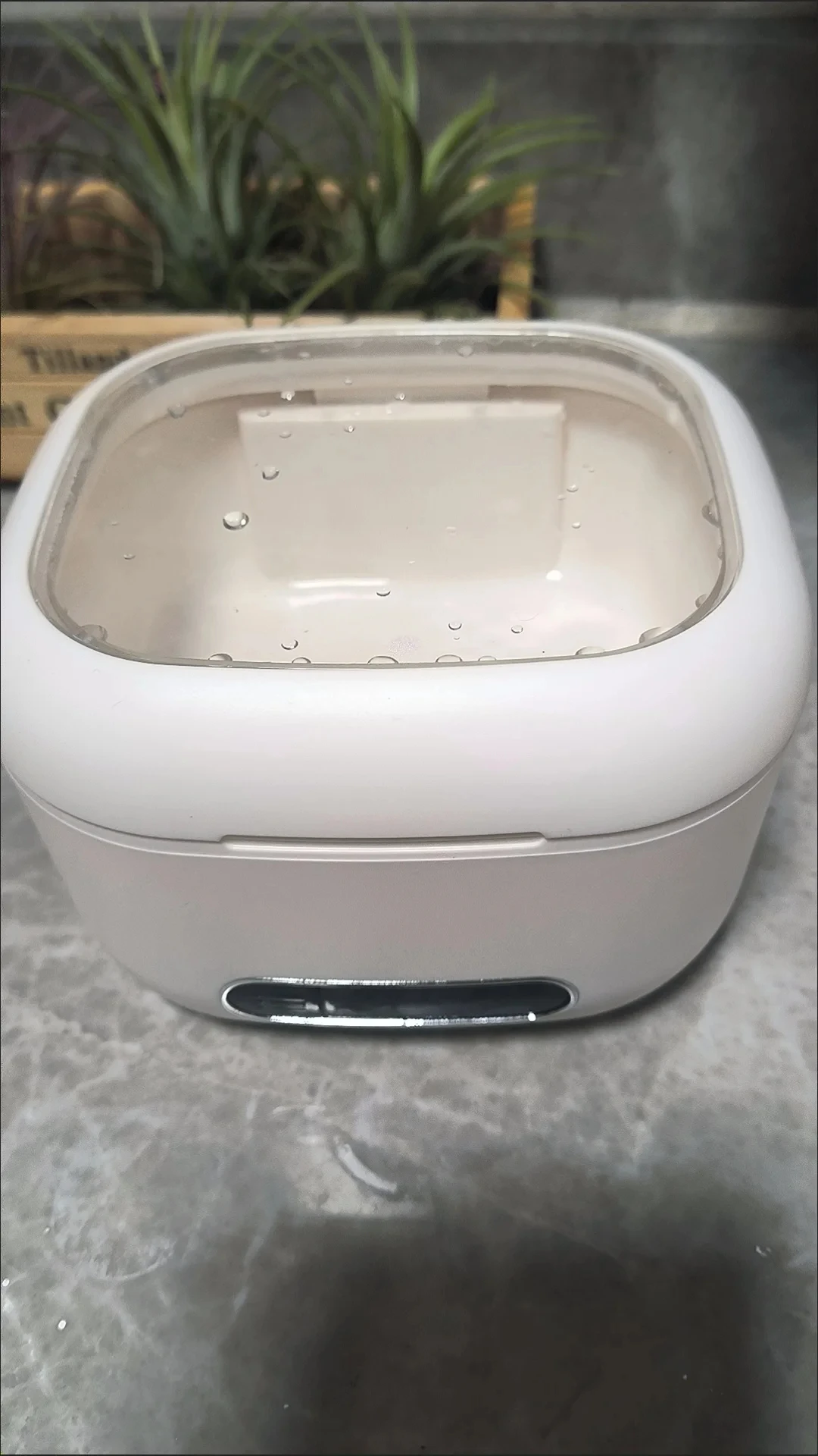 Máquina de Limpieza Ultrasónica Lenovo, Limpiador de Joyas con Carga USB para el Hogar, para Dentaduras Postizas, Retenedores, Protectores Bucales, Alineadores, Nuevo 2026 photo review