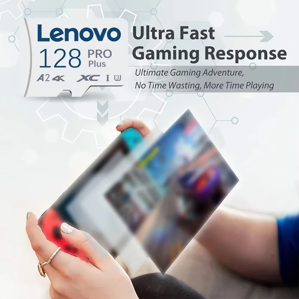 Lenovo EVO/PRO Plus Memory Card 64GB A1 Micro SD Card 128GB 256GB 1TB U3 A2 V30 Drive Recorder Monitor Camera Dedicated TF Card