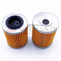 Filtro de aceite de motor Original, 2 piezas, para CFmoto 400, 450, 500S, 520, 500HO, 550, 600, Touring 625, 0800-011300, 0004-0800