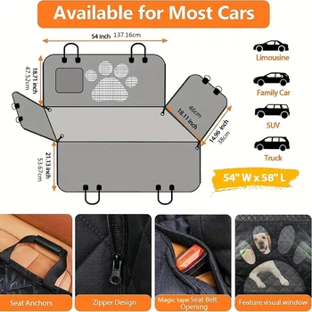 Waterproof Dog Car Seat Hammock SEO Tags: 6