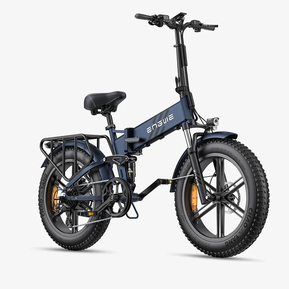 ENGWEE-PRO 2.0 Adulto Bicicleta Elétrica, Todo o Terreno E-Bike, 750W Motor, 48V, 16Ah Bateria, 20x4.0 "Fat Tire