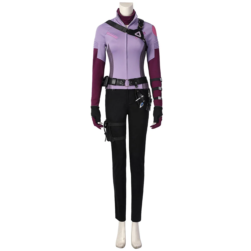 Hawkeye Kate Bishop Cosplay Costume Women Disguise Halloween Carnival Party Clothing