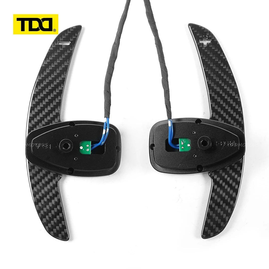 

TDD Glossy Carbon Fiber Magnetic Paddle Shifters for Mercedes Benz A B C CLA CLS E G GLA GLC GLE GLS S SL 2014-2021