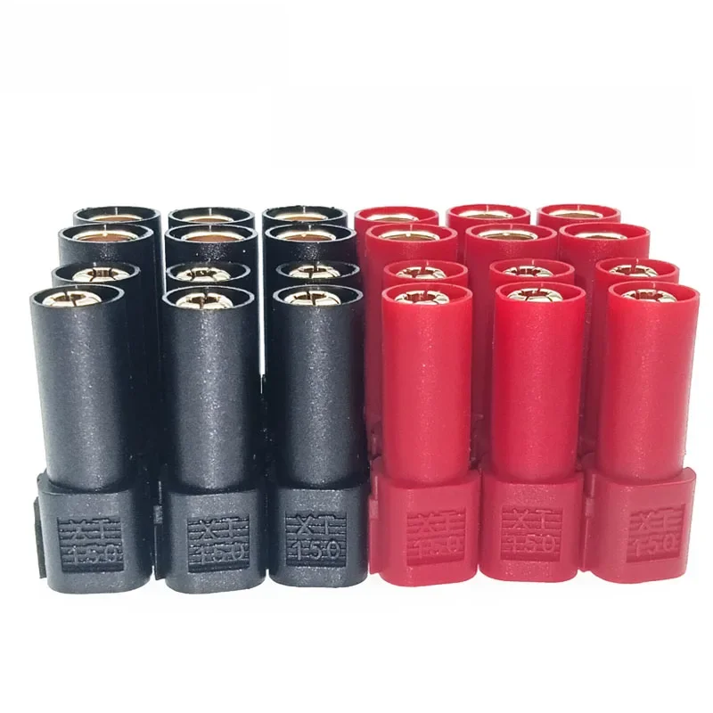 Amass – adaptateur de connecteur de balle XT150 6mm, 6 paires, jeu de fiches mâles et femelles, 130 amplificateurs à mieux notés pour batterie LiPo RC de course FPV
