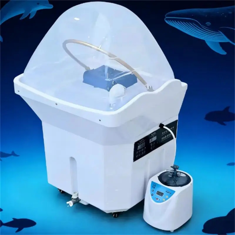 Tragbares japanisches Haarwaschbecken für Friseursalons, geeignet für Schönheitssalons, mit integriertem Wassertank (60 Liter)