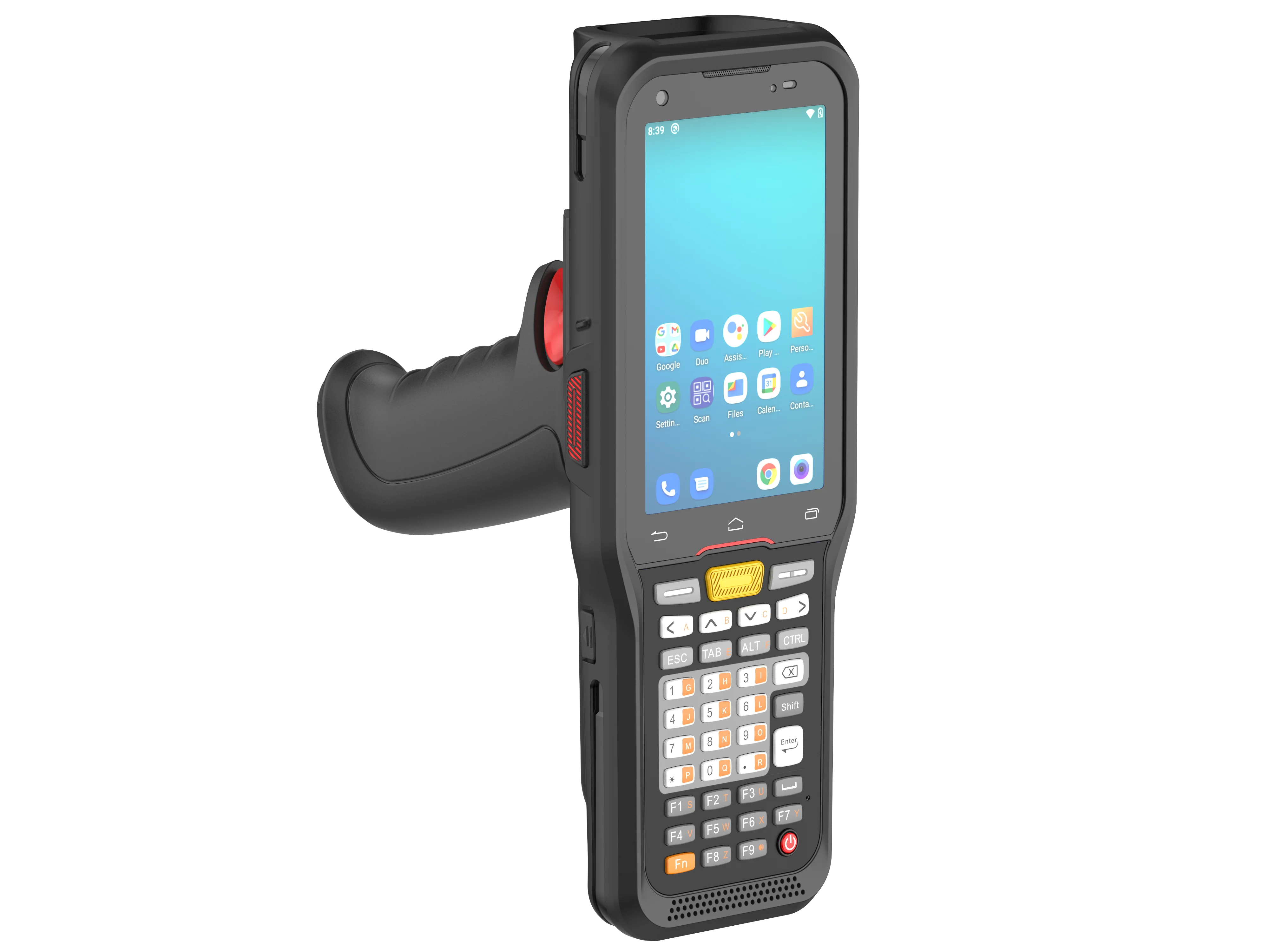 Android Handheld Terminal Rugged PDA with Pistol 2D QR Code Barcode Zebra 4710 Scanner Data Collector NFC 4G 64G for Inventory