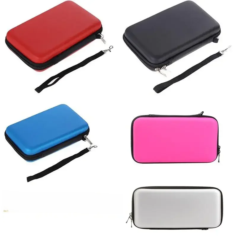 OligSkin-Étui rigide de transport pour console Nintendo, housse de protection portable, sac de rangement, poudres, nouveau, 3DS, XL, LL