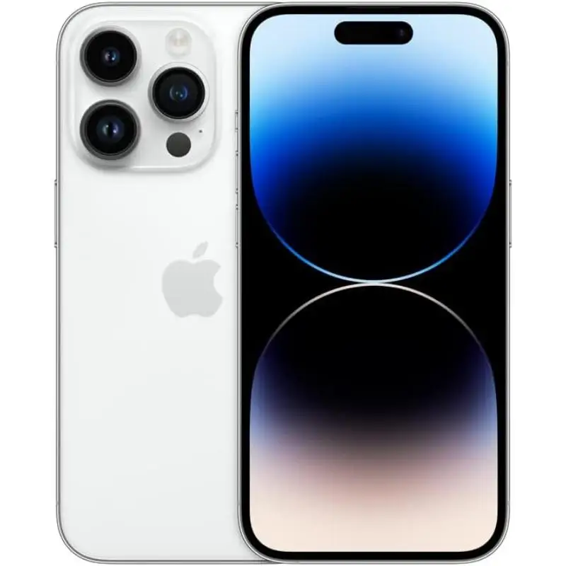 Apple iPhone 14 Pro A2650 (Totalmente Desbloqueado) 128GB Prata - Recondicionado em Excelente Estado