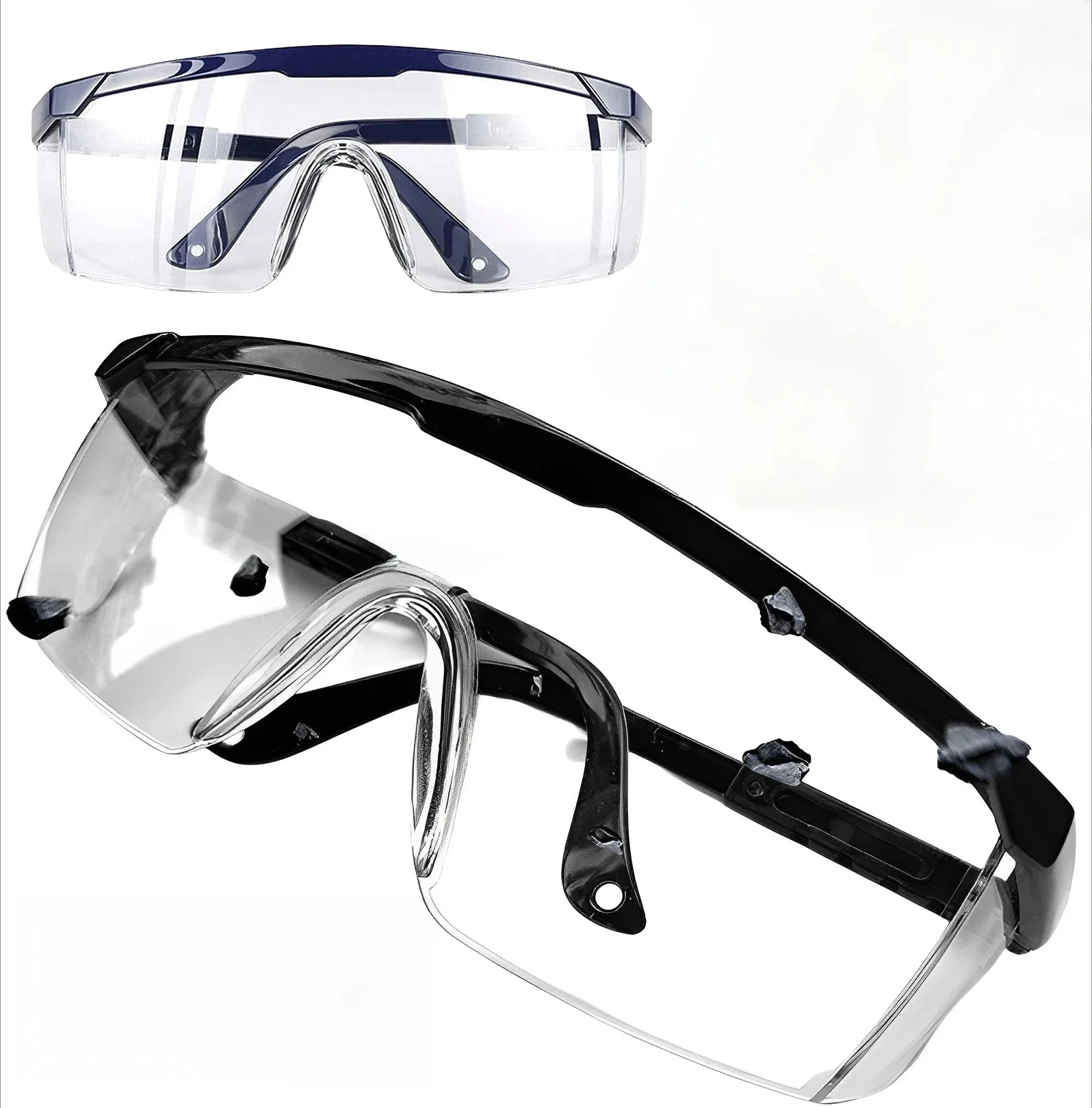 AliExpress NONE Anti-Splash Work Safety Glasses Eye Protecting Lab Goggles Dust Proof  Protective Industrial Wind Goggles Cycling Glasses