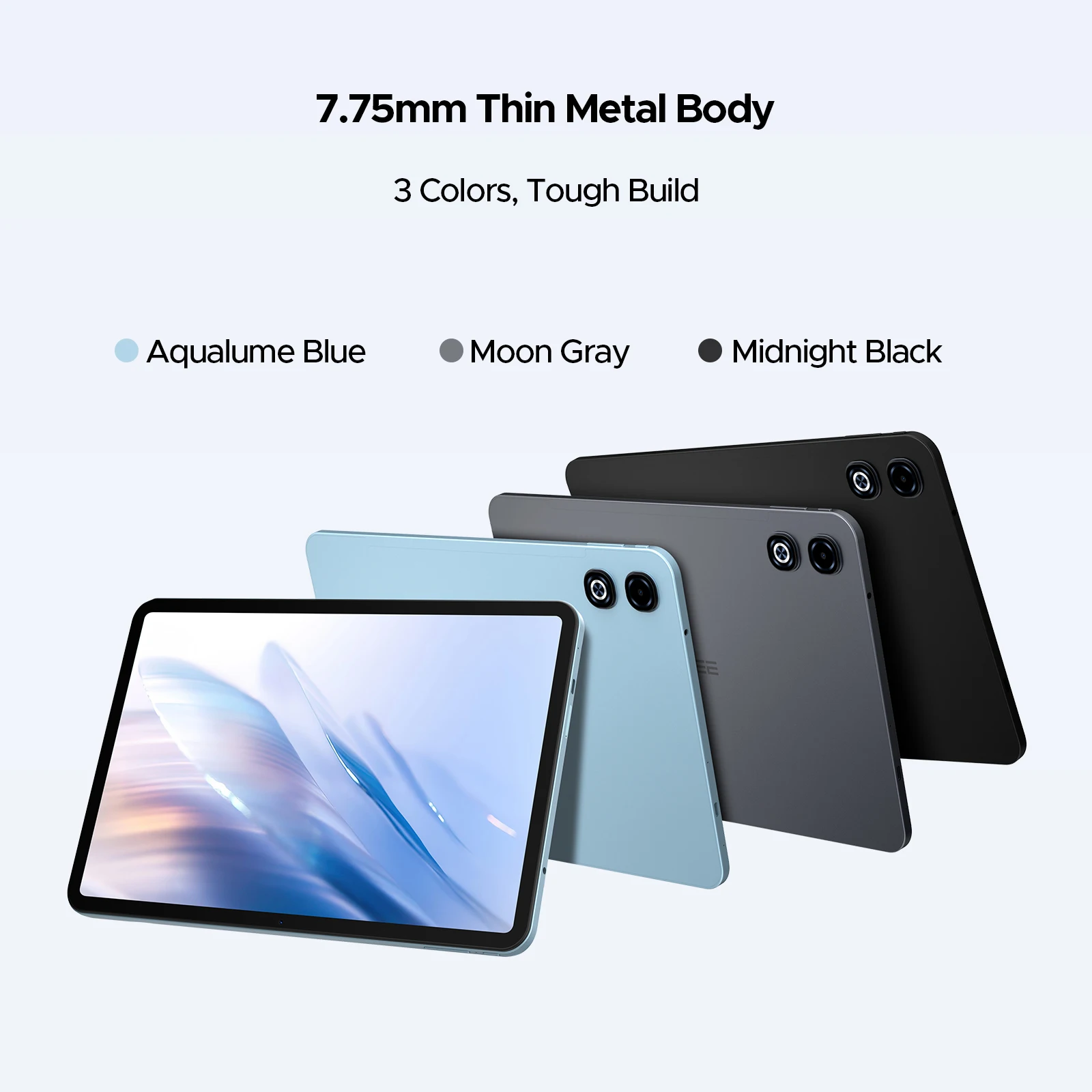 DOOGEE Tab G6 Max Tablet Android 16 32GB+256GGB شاشة 13.4 بوصة 90 هرتز بطارية 11000 مللي أمبير في الساعة 7.7 ملم رفيعة للغاية UNISOC T7280 Widevine L1