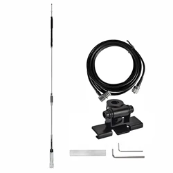 Quad-Band HF VHF UHF Antenna for TYT Radios Power up with PL259 Connector Radio Communication Antenna