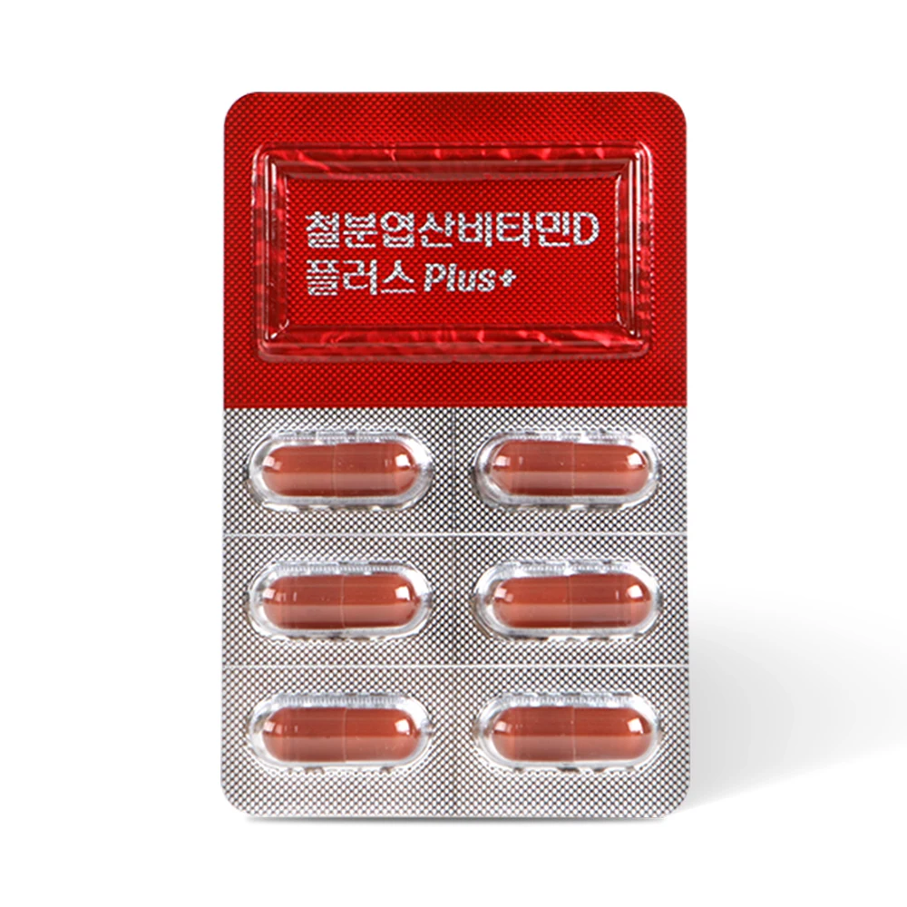 طعام شونغ كون دانغ صحي وظيفي زائد ، فيتامين د ، حمض فوليك الحديد ، 60 كبسولة