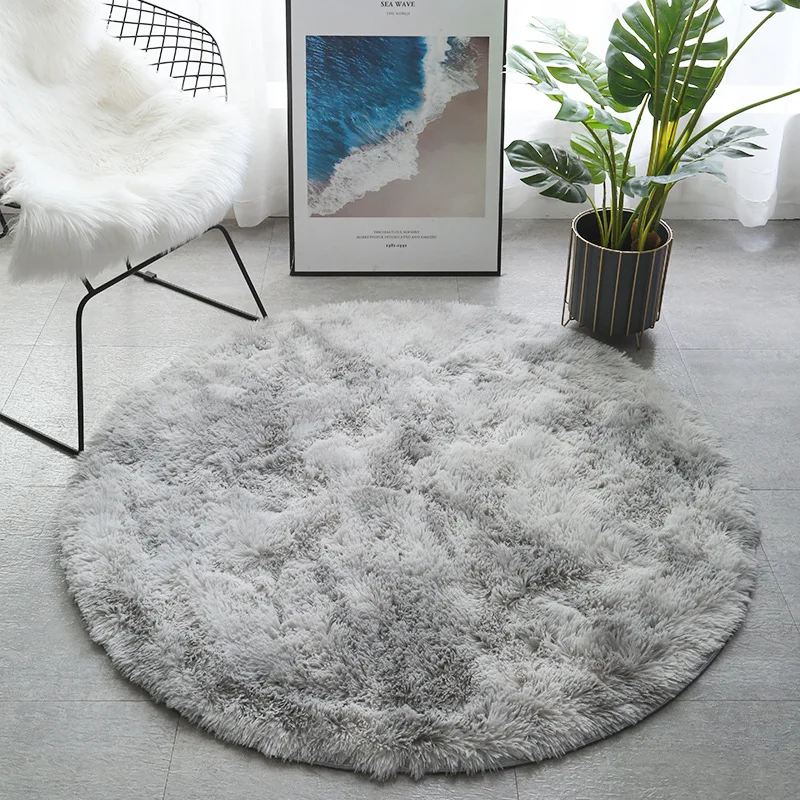 Carpet for bedroom floor mat living room comfortable Circular sofa tea table mat