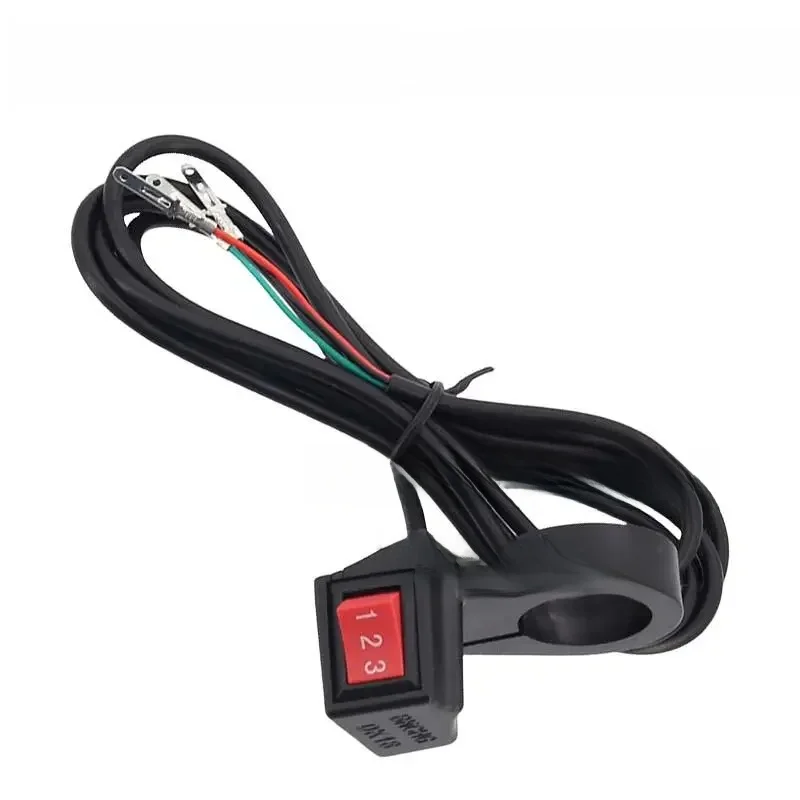 AliExpress NONE Electric 3 Speed Module Handlebar 3 Gear Switch Shift For Motorcycle E-bike Scooter Motorcycle Switch Universal Button Accessory