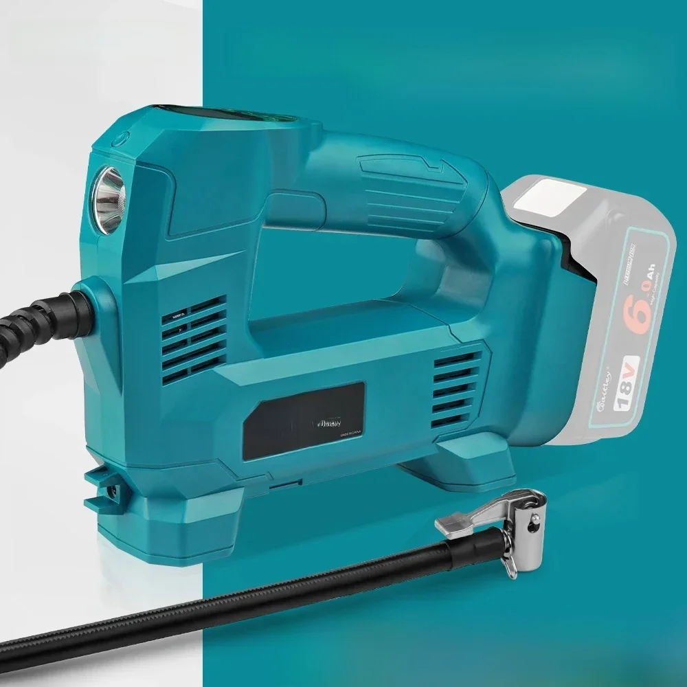 AliExpress Camason Air compressor portable air inflator for Car tyre / motorcycle/ bicycle/ Outdoor Cordless Electric Pump / for makita 18V battery