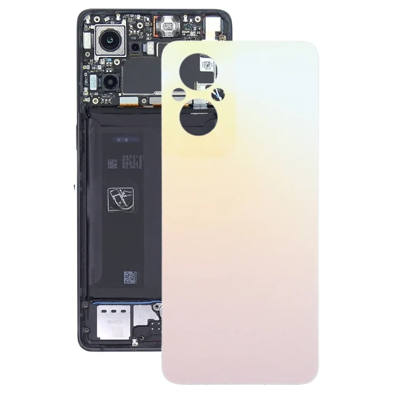 Original Battery Back Cover for OPPO Reno8 Lite/Reno8 Z 5G Phone Rear Housing Case Replacement