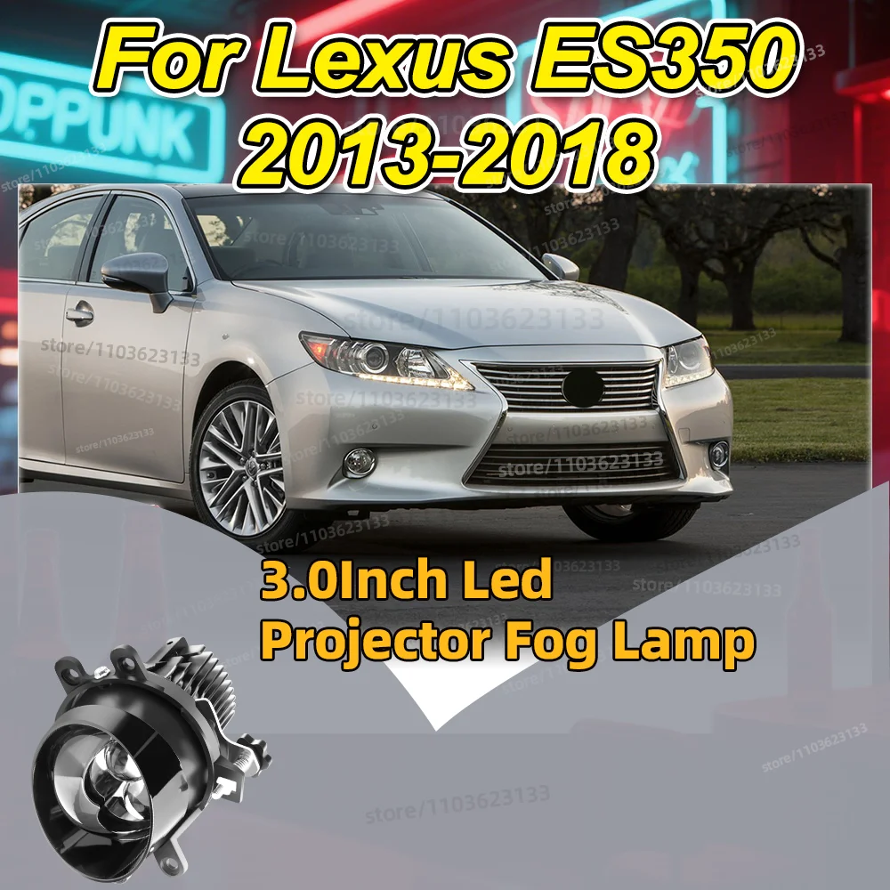 

3.0Inch Led Projector Laser Lens Fog Lamp 6000K For Lexus ES350 2013 2014 2015 2016 2017 2018