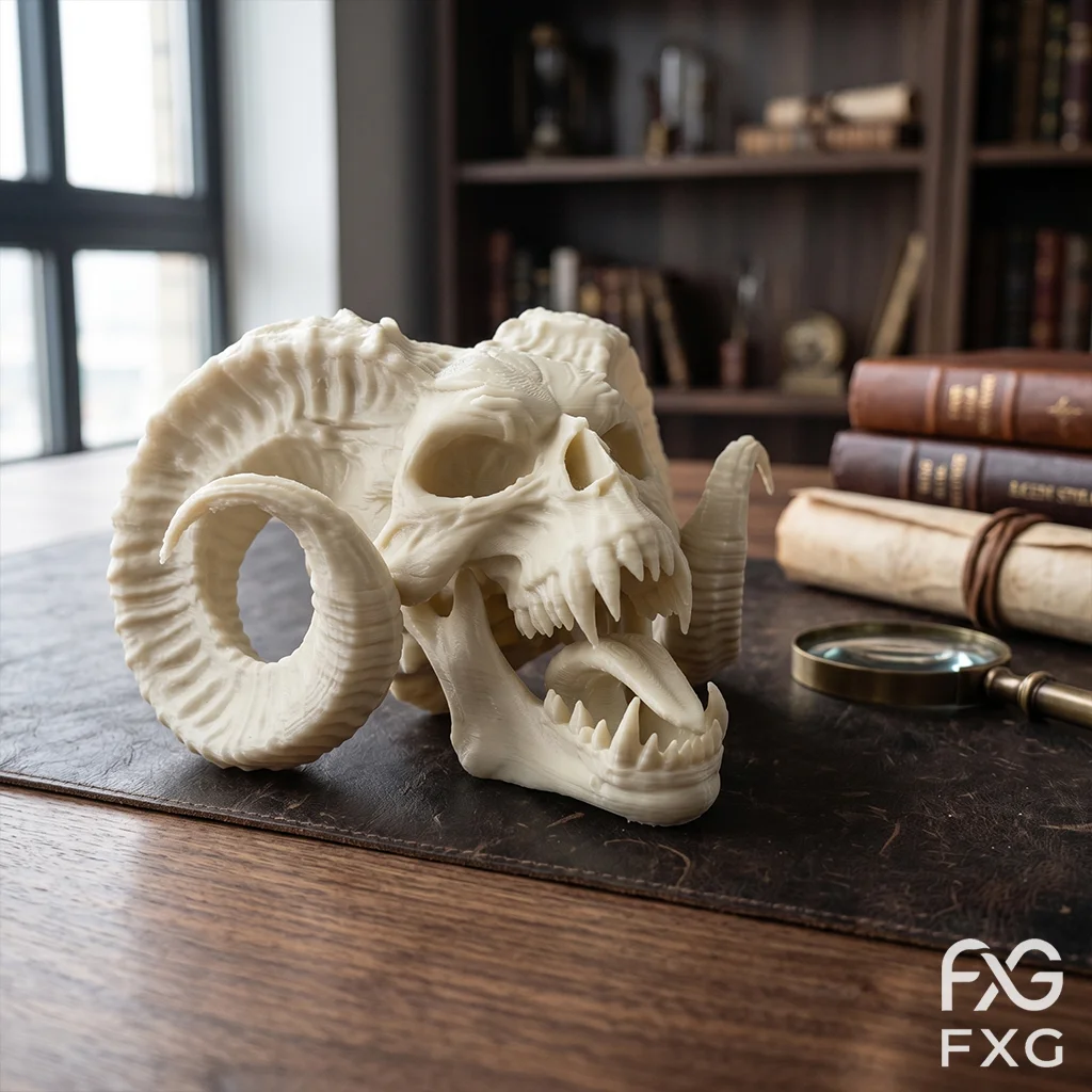 3D Printed Spiral Curved Horn - đánh giá và giá Gaming Accessories Room