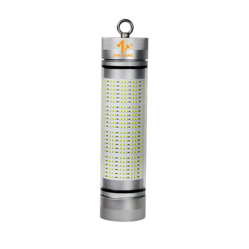 Imagem -05 - Recarregável Underwater Fish Lure Light Verde e Branco Pesca Luz Bateria Interior 100w 200w