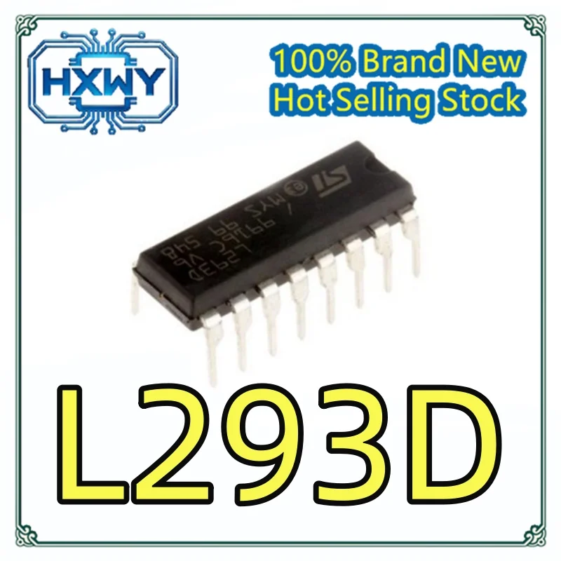 (5/50 pieces) L293D L293 DIP Bridge Driver Switch Chip Imported Chip Fast Shipping Brand New Original Quality Guaranteed