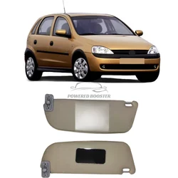 For Opel Corsa C Interior Sun Visor Protection Left Right 2 Pcs Car Accessories Replacement Parts Trim Fast Delivery