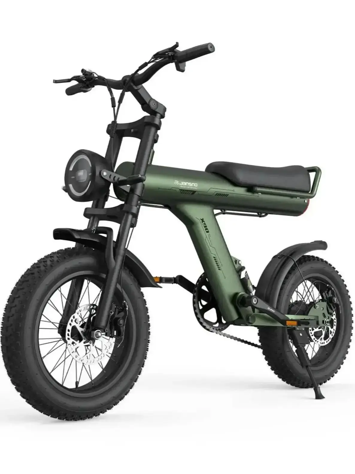 AliExpress JANSNO Jansno X90 Adult electric bike 750W City ebike 48v14Ah Battery Electric Bike 16 inches fat tire E-Mountain bike