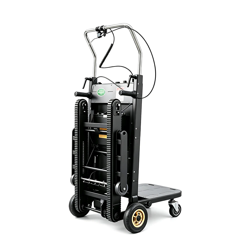 Chariot électrique pliable à 6 roues, 400 kg, pour le transport de marchandises, machine automatique pour monter les escaliers