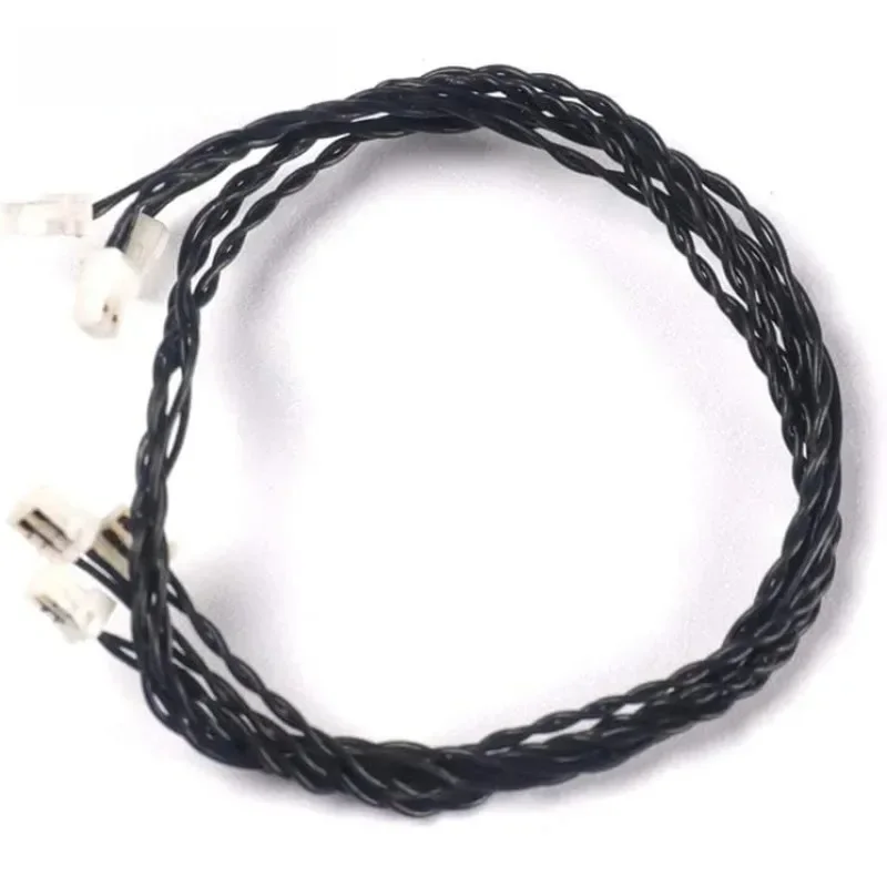 MAXCXT 5 pièces Câble de connexion 2 broches 0,8 mm Accessoires DIY pour kit d'éclairage LED Compatible avec les modèles de blocs de construction