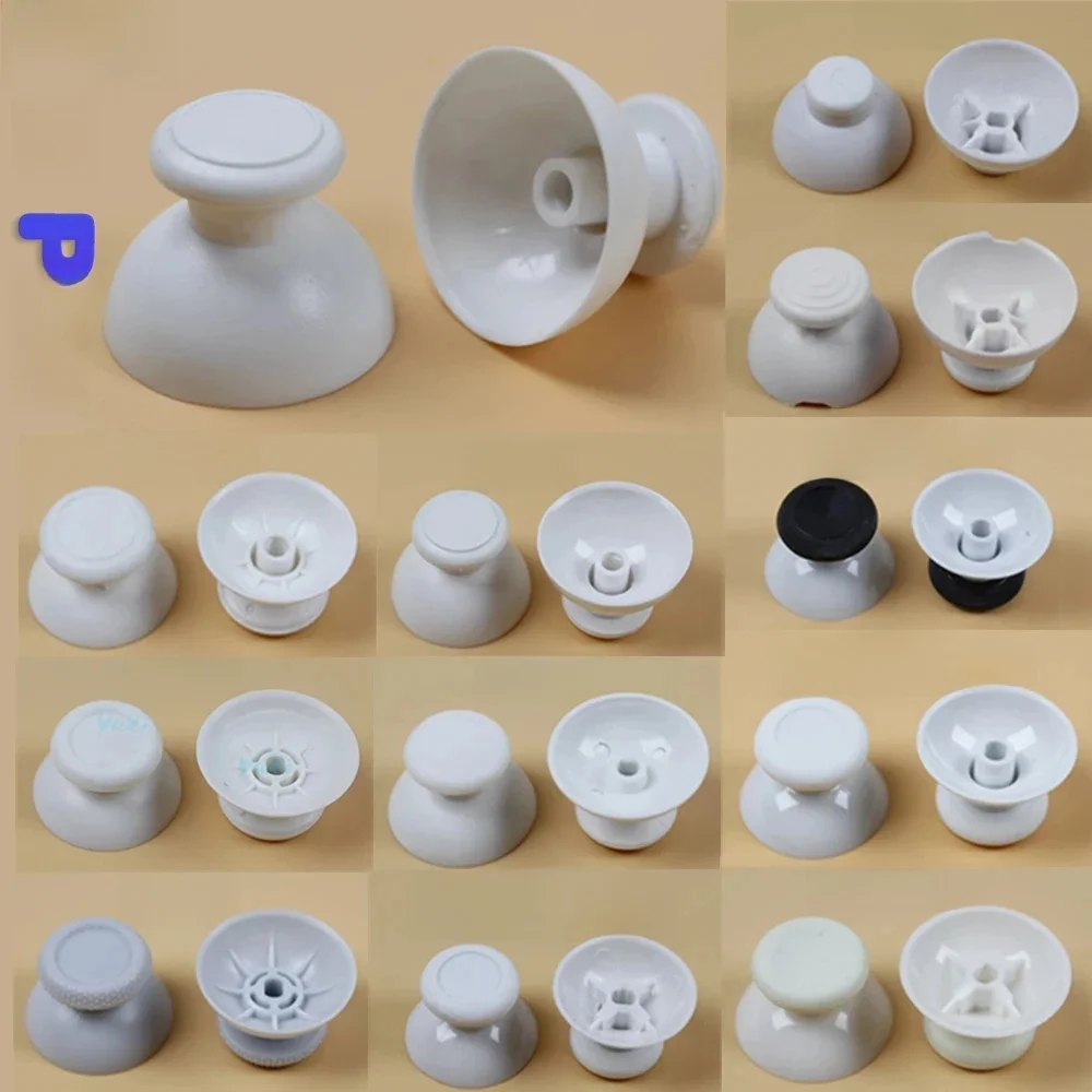 Capuchon de poignée de Joystick analogique 3D, 2 pièces, pour PS5 PS4 PS3, couvercle de bouton pour Xbox série One X S 360, remplacement de contrôleur