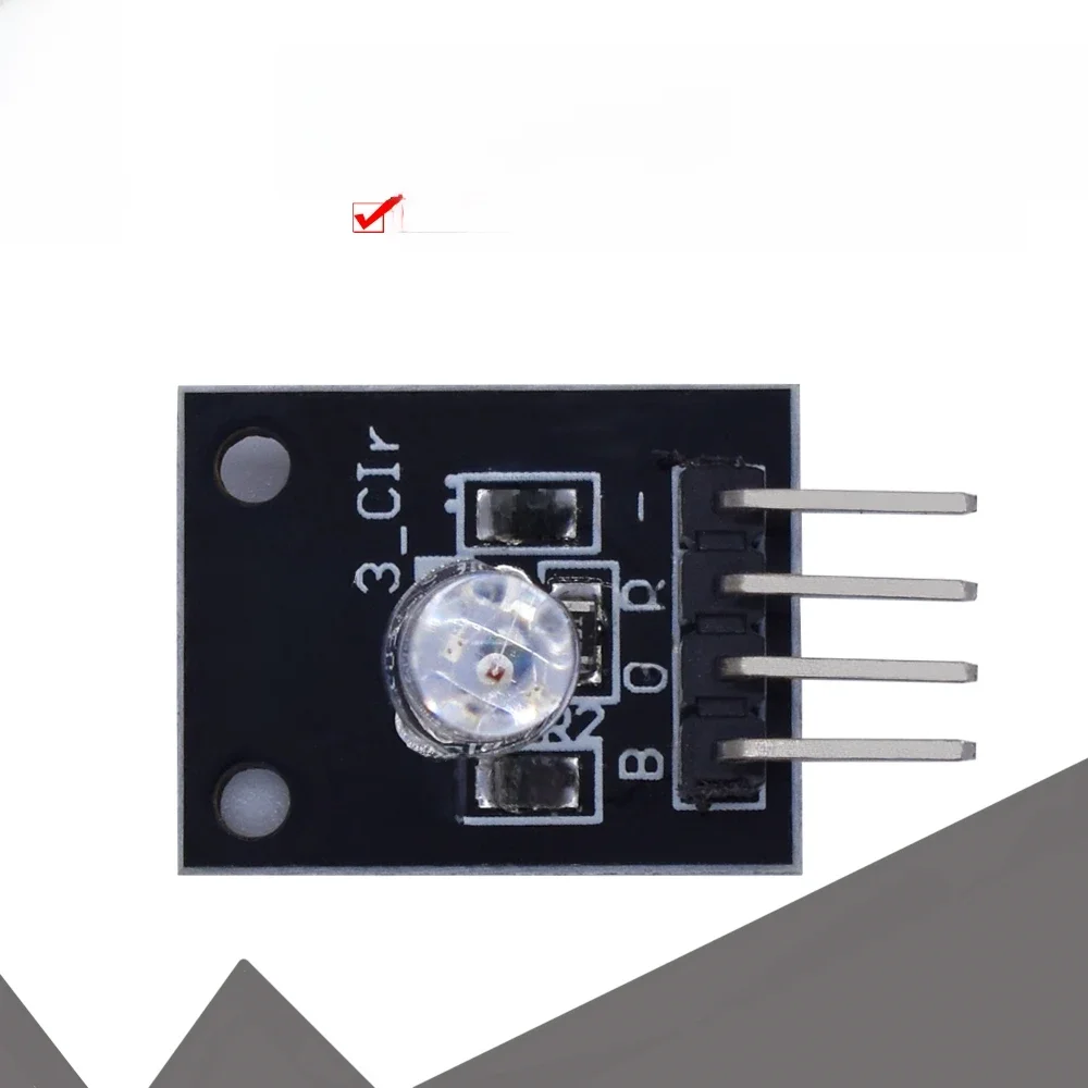 WAVGAT Smart Electronics 4pin moduł RGB KY-016 trzy kolory 3 kolor RGB czujnik LED moduł dla Arduino zestaw startowy DIY KY016 — zdjęcie 2