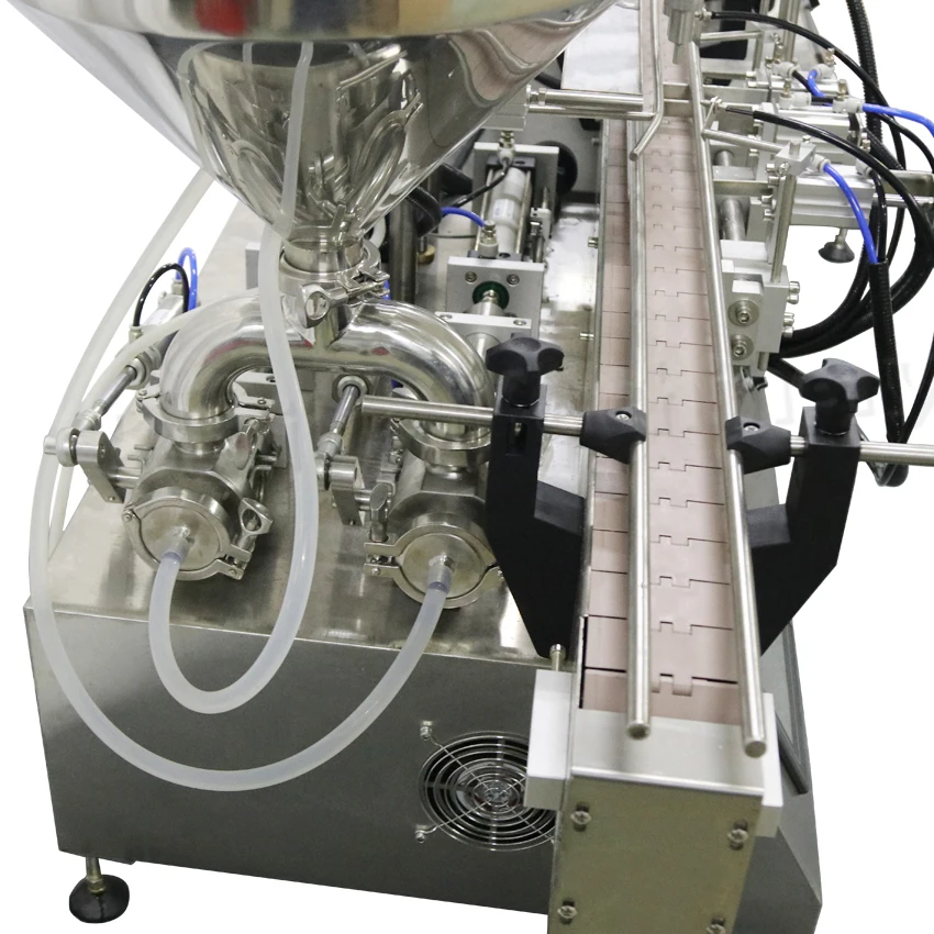 GT2T-280 Small Auto 5-1000ml Desktop Fillier Machine Painting Paint Small Vial Sauce Paste Cream Bottle Filling Machines Line