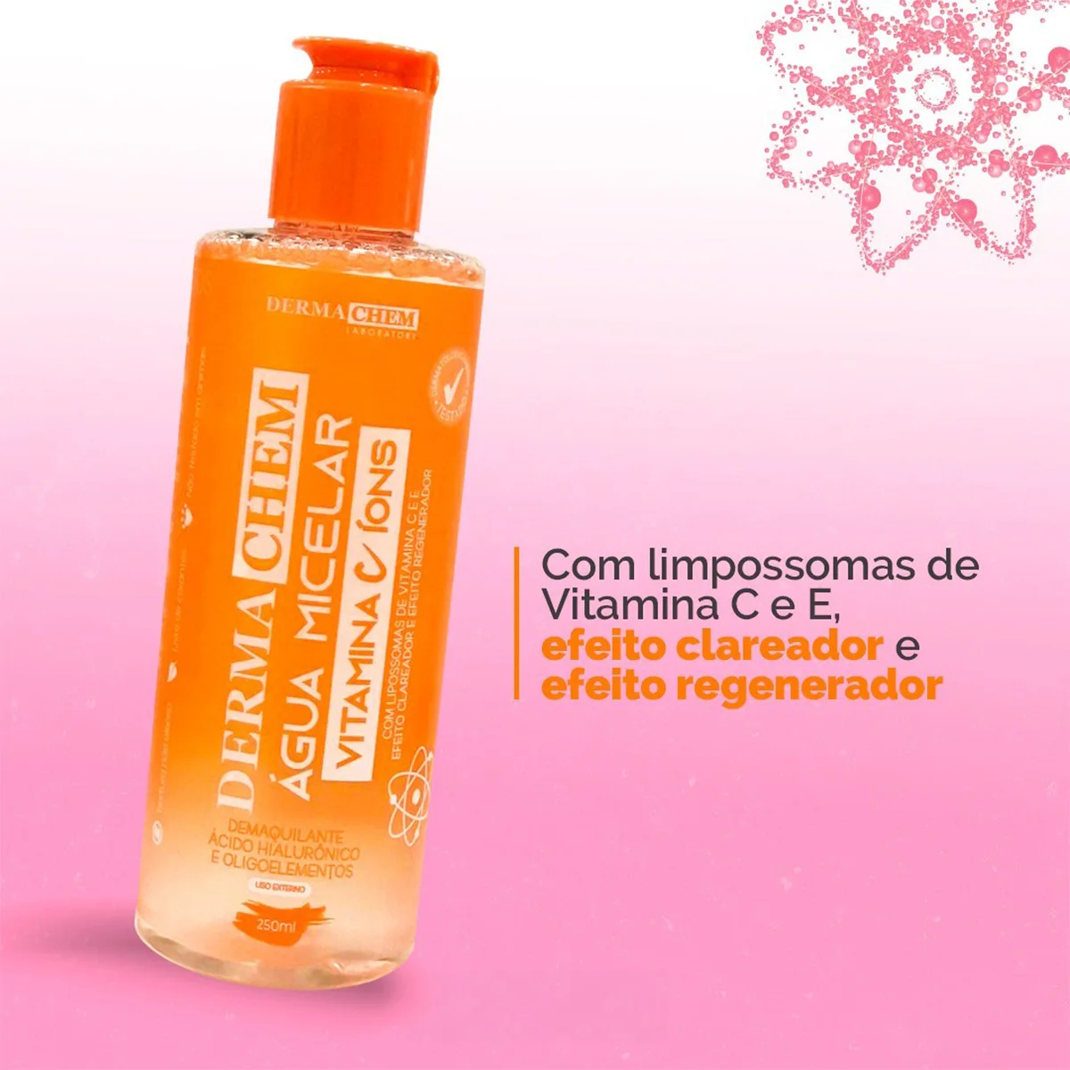 Micellar Water Vitamin C Whitening and Regenerating Effect-Dermachem