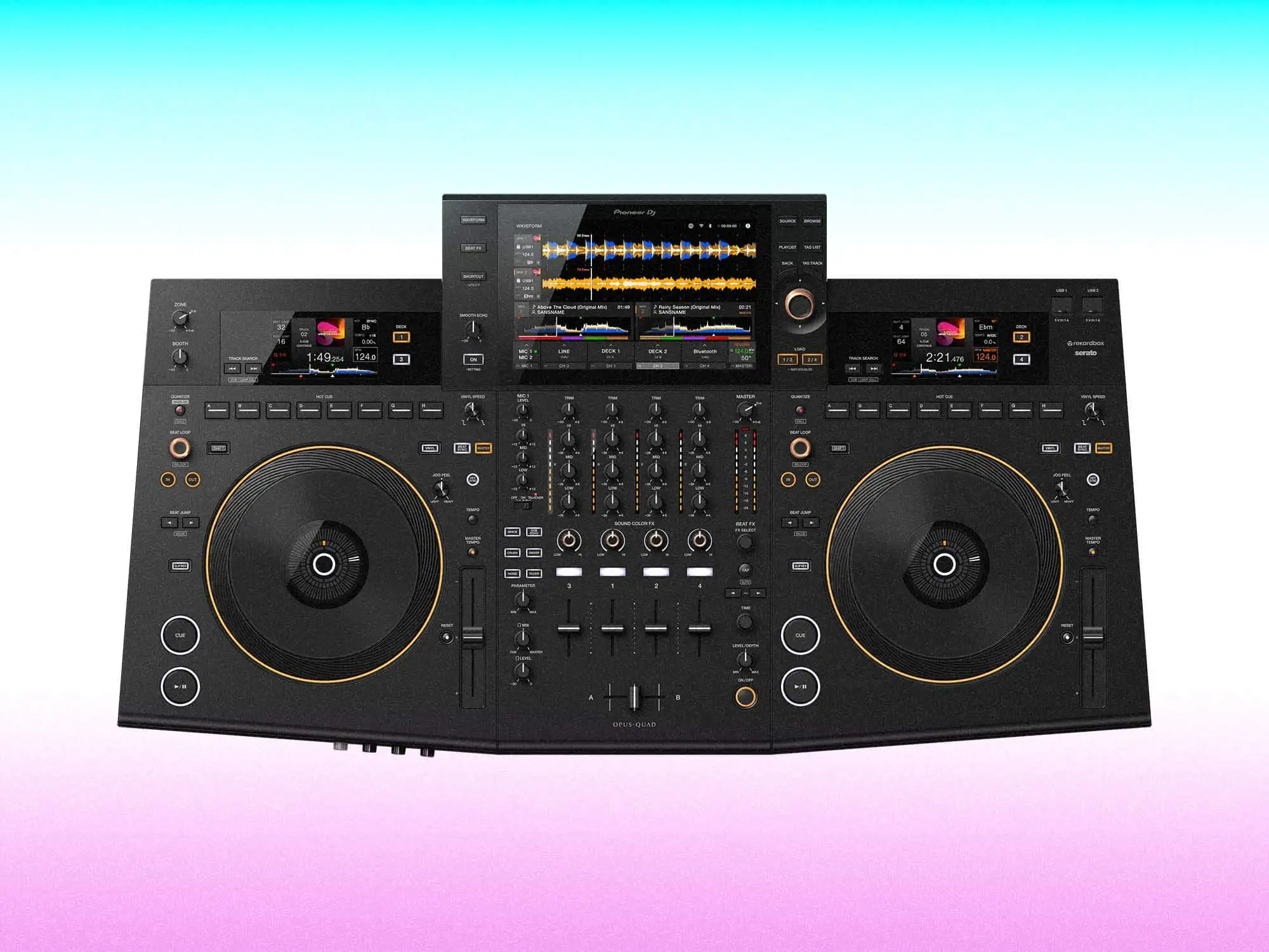 Hot Discount Pionier Dj Opus Quad 4 Kanaals All-In-One Dj Systeemspeler