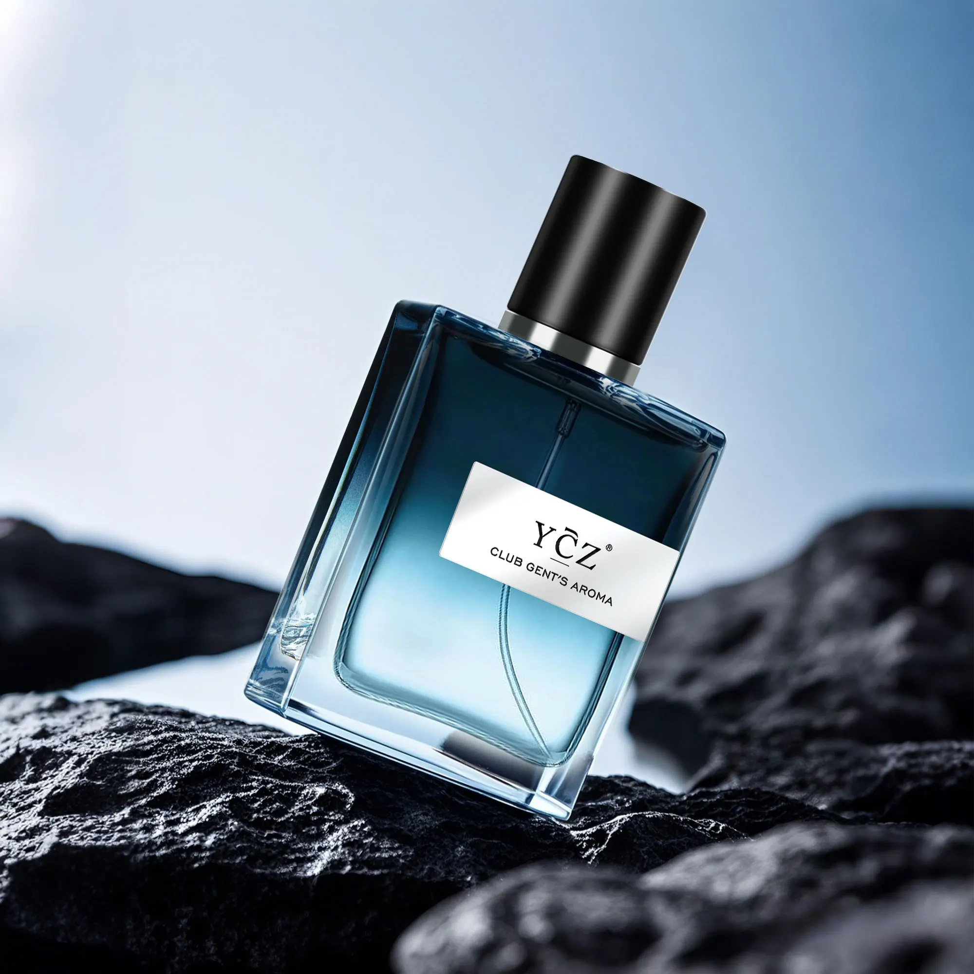 

YCZ Men's Eau de Toilette Spray (1.6 oz) — Lemon, Pineapple, Ambergris, Musk — 24-Hour Long-Lasting Cologne