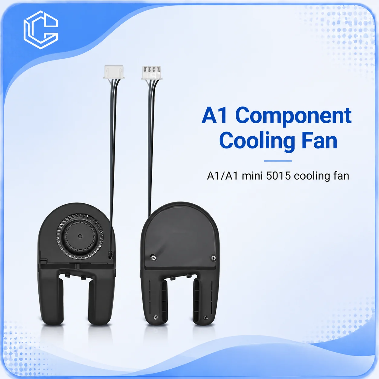 For Bamboo Lab A1/A1 Mini 3D Printer 5015 A1 Mini Component Cooling Fan 24V 50X15MM Air-blower for Bamboo Lab A1 Mini Cooler Fan