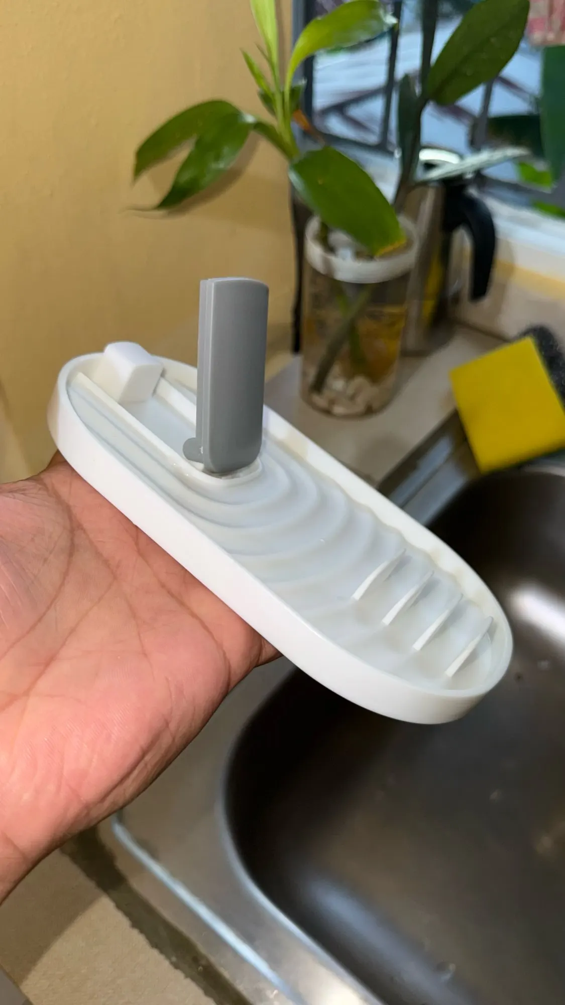 Foldable Kitchen Spoon & Pot Lid Holder photo review