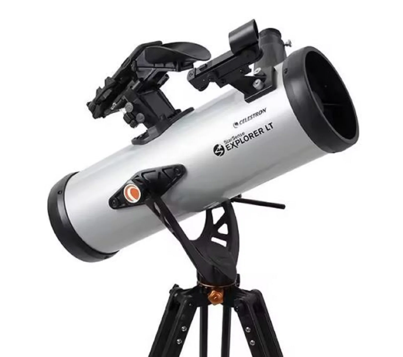 

Качественный астрономический телескоп Celestron SSE LT114AZ, 114/1000 StarSense Explorer, кронштейн для смартфона с поддержкой приложения, алюминиевый штатив