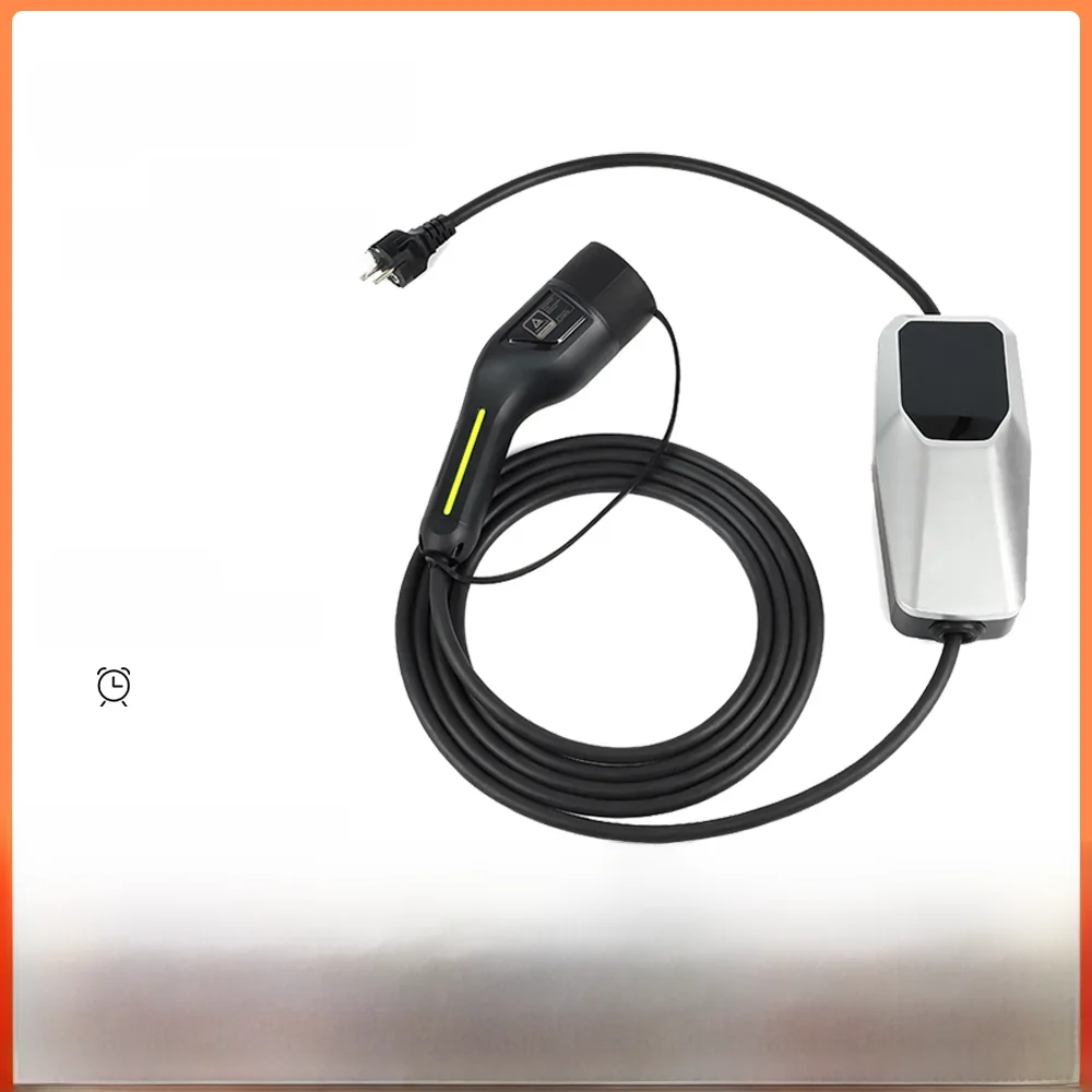 Caixa de carregamento para carro elétrico, Tipo 1, Tipo 2, Carregador EV, 10 Metros 4 Metros, 1
