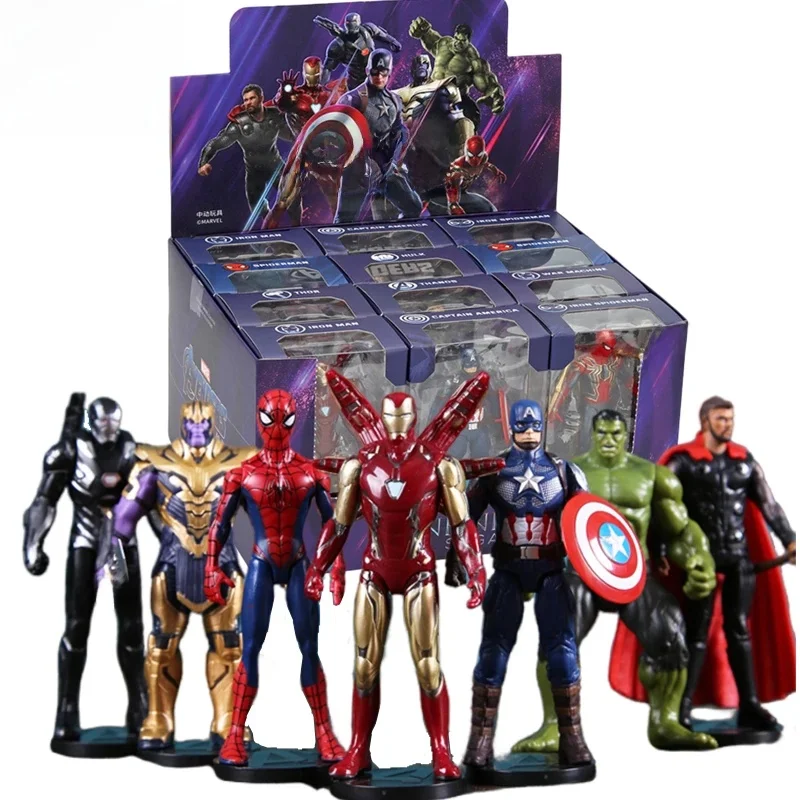 ZD Original Avengers Iron Man Spider Man GREEN GOBLIN VENOM 2099 Thor Captain America Thanos Hulk War Machine Actionfiguren Spielzeug