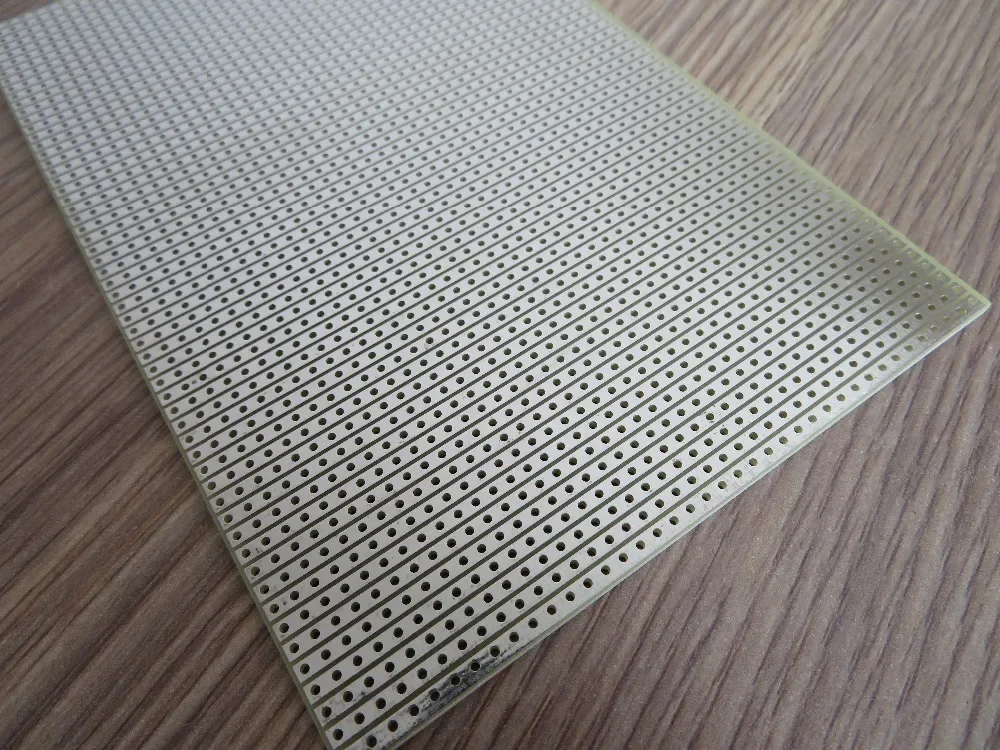 2 sztuk/partia pojedyncza strona FR4 z włókna szklanego 10x15cm Stripboard Veroboard vero płytka drukowana płytka prototypowa papier do drukowania pcb — zdjęcie 2