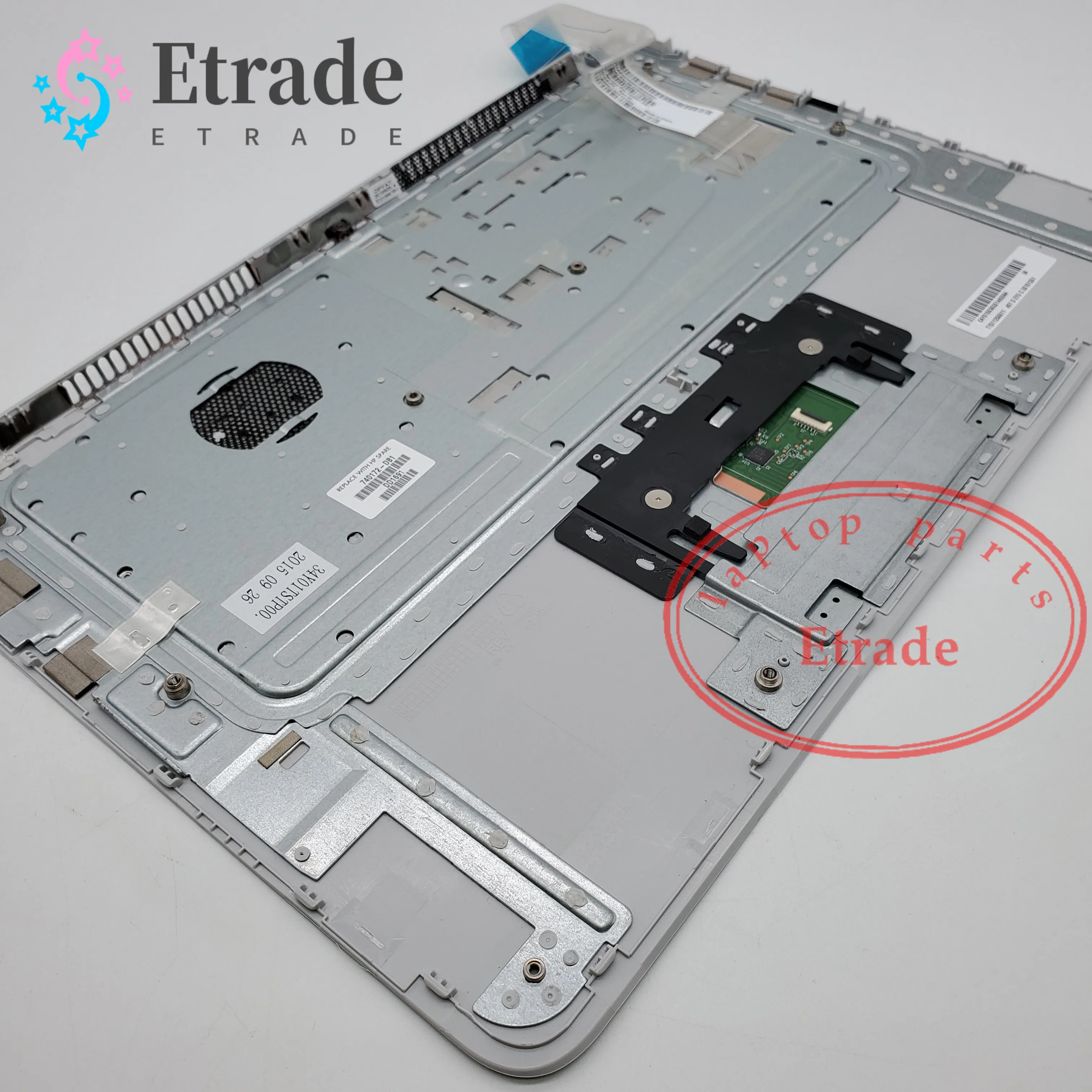 Imagem -03 - Touchpad para hp Chromebook 14 G114-q Palmrest w en fr Can 743681-db1 Eay01003020 740172001 Original Novo