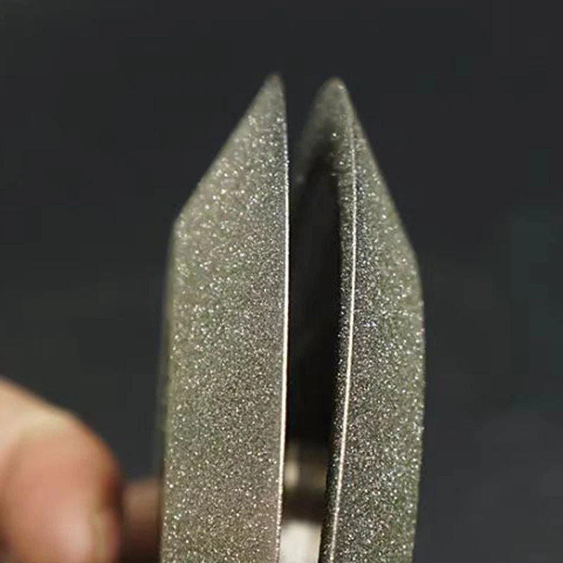 SDC Single Bevel Diamond Grinding Wheel 125mm Dx32mm Hole 30/45/60 Degree for Grinding Tungsten Steel CBN Ceramic Milling Cutter